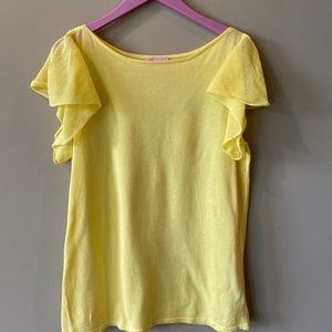 Lilly Pulitzer yellow top